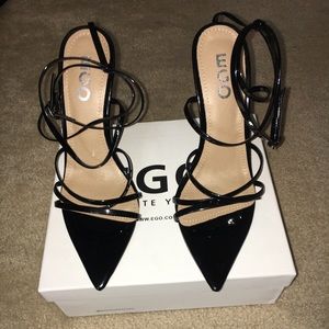 Ego Official - Kaia pointed barely there heel